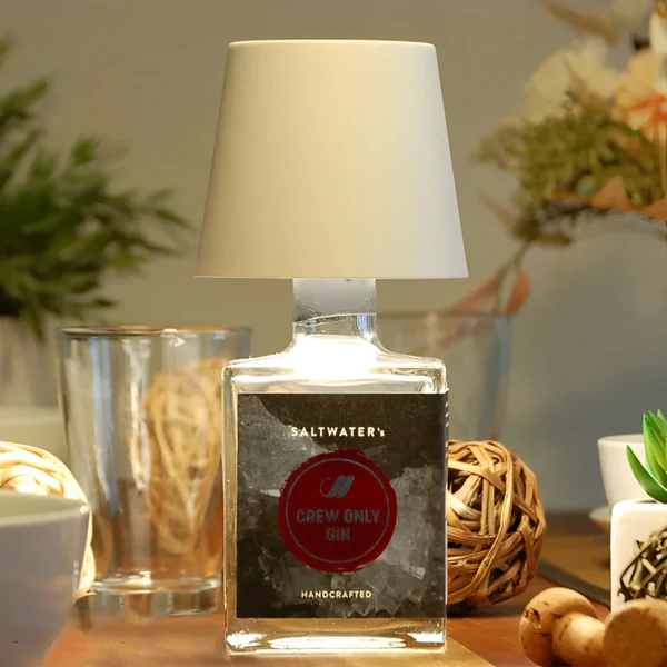 Spetsig Plug-In Uppladdningsbar Vinflasklampa