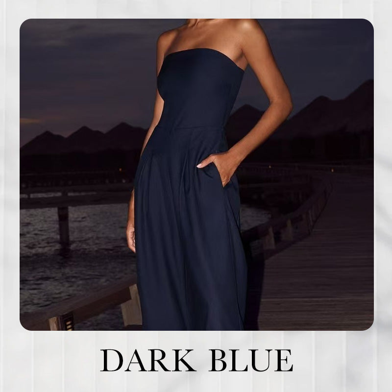 Sylvia™ | Axelbandslös jumpsuit