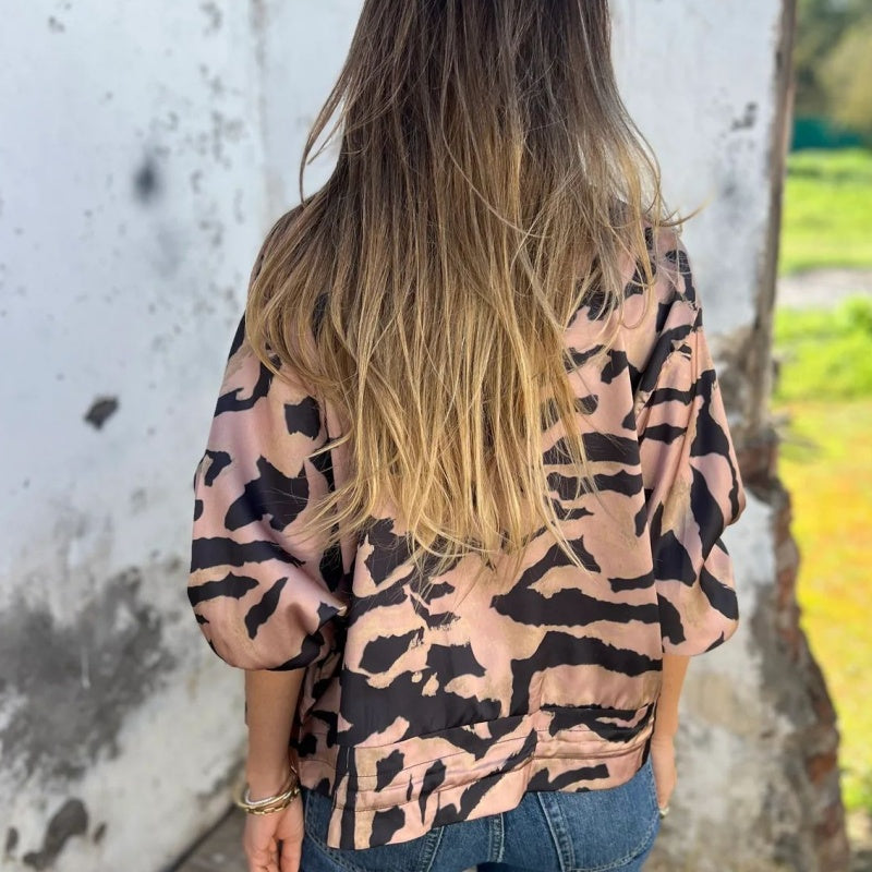 🌸Leopardmönstrad jacka för kvinnor🌸