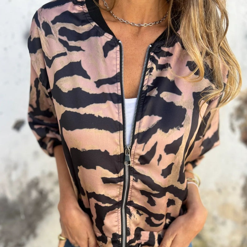 🌸Leopardmönstrad jacka för kvinnor🌸