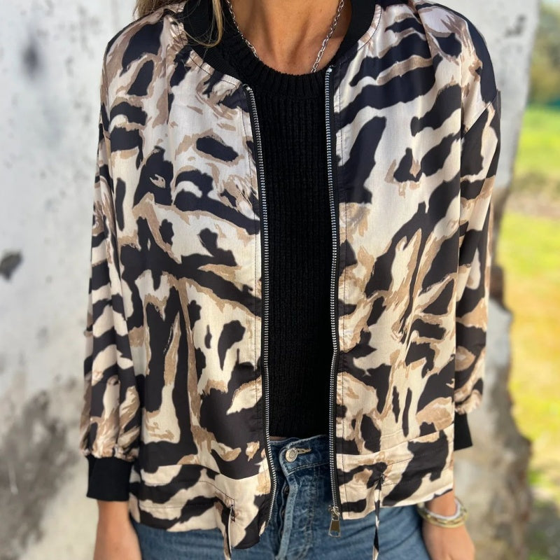 🌸Leopardmönstrad jacka för kvinnor🌸