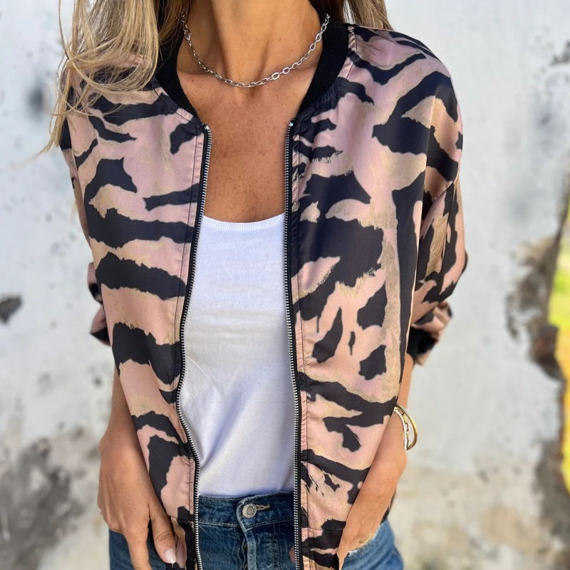 🌸Leopardmönstrad jacka för kvinnor🌸