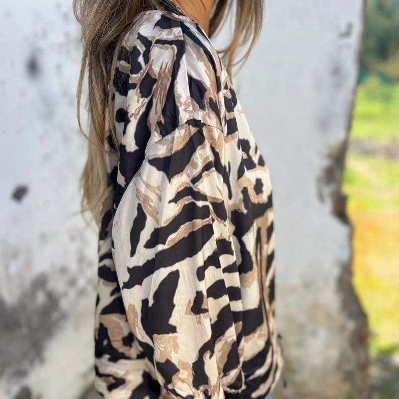 🌸Leopardmönstrad jacka för kvinnor🌸