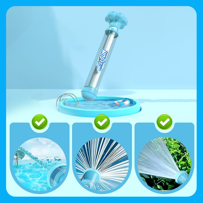 đ§Köp en fĂ„ en gratisđPusher Type Fun Fyrverkerier Vatten Jet Spray Leksak