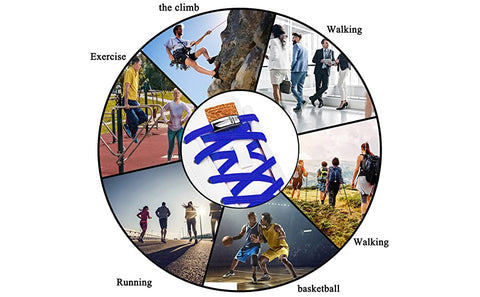 Magnetiska skosnören utan bindning