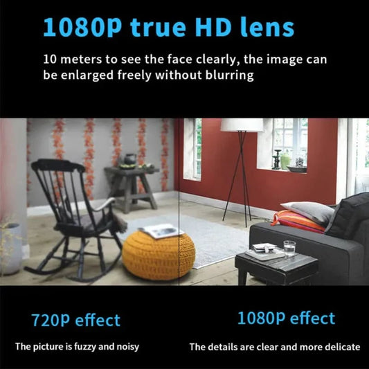 🔥Sista dagen 49% rabatt - Mini 5G trådlös Wifi-kamera 1080P HD