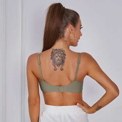 Sömlös Push-Up-Bh Med Jelly-Remsor