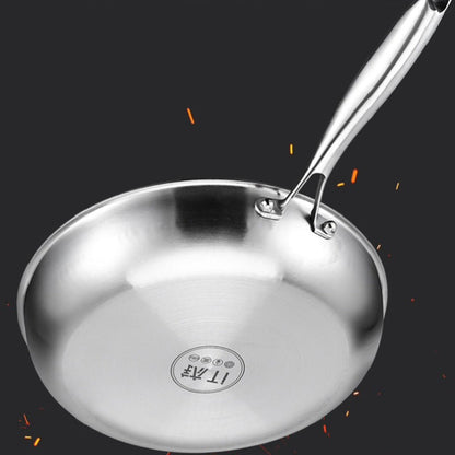 Stekpanna i titanlegering, non-stick yta, teflonfri