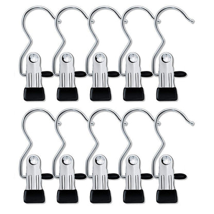 Kraftiga hängande krokar Clips (10 st)