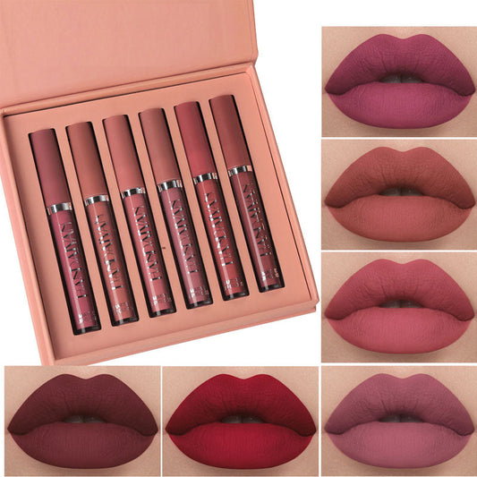 Non-stick Cup Mist Lip Gloss Set Presentförpackning
