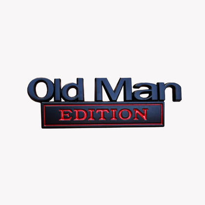 🚗 Old Man Edition auto embleem