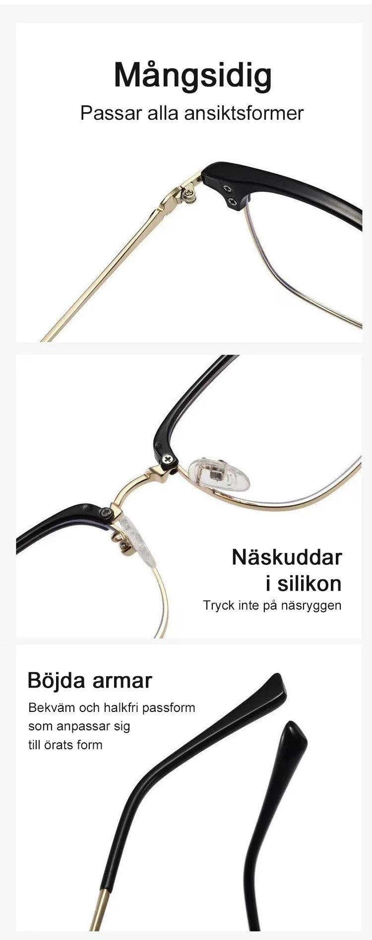 🔥Hot Sale🔥Ultra Light Anti Blue Presbyopic Glasögon