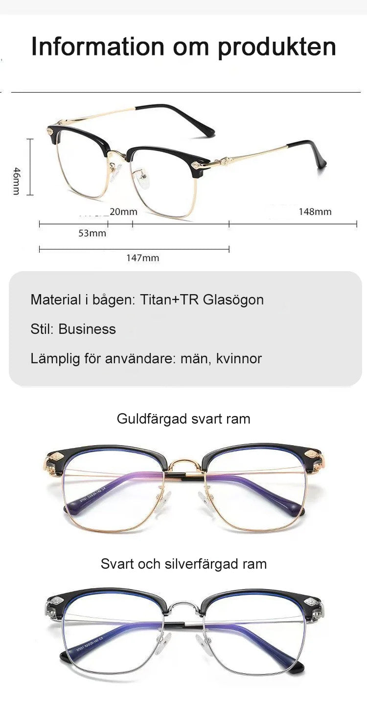 🔥Hot Sale🔥Ultra Light Anti Blue Presbyopic Glasögon
