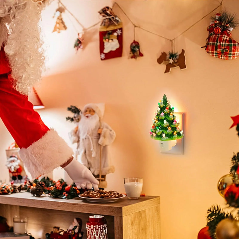 🔥 Christmas Pre-sale - 49% rabatt 🎄Christmas Ceramic Tree Night Light