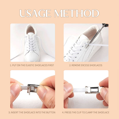 Magnetiska skosnören utan bindning