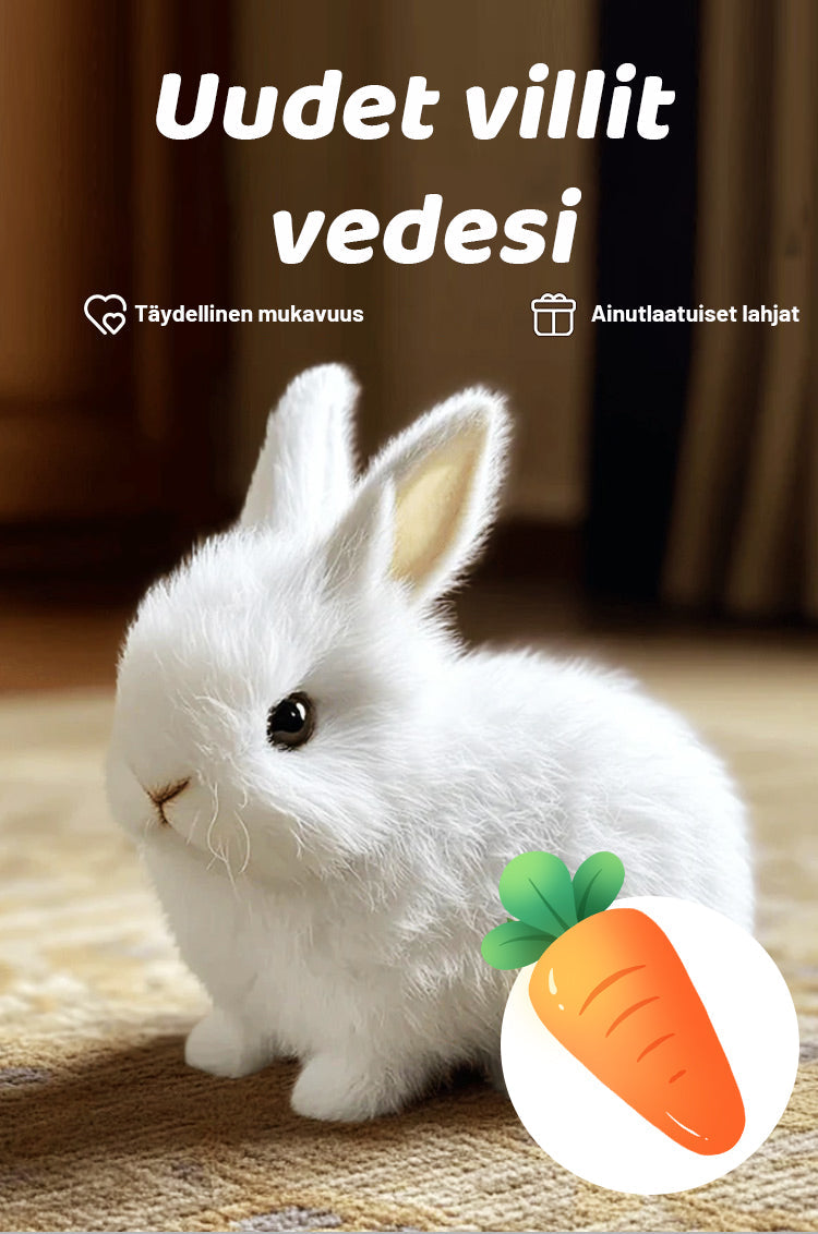 🔥2025-🐇Min realistiska kaninleksak