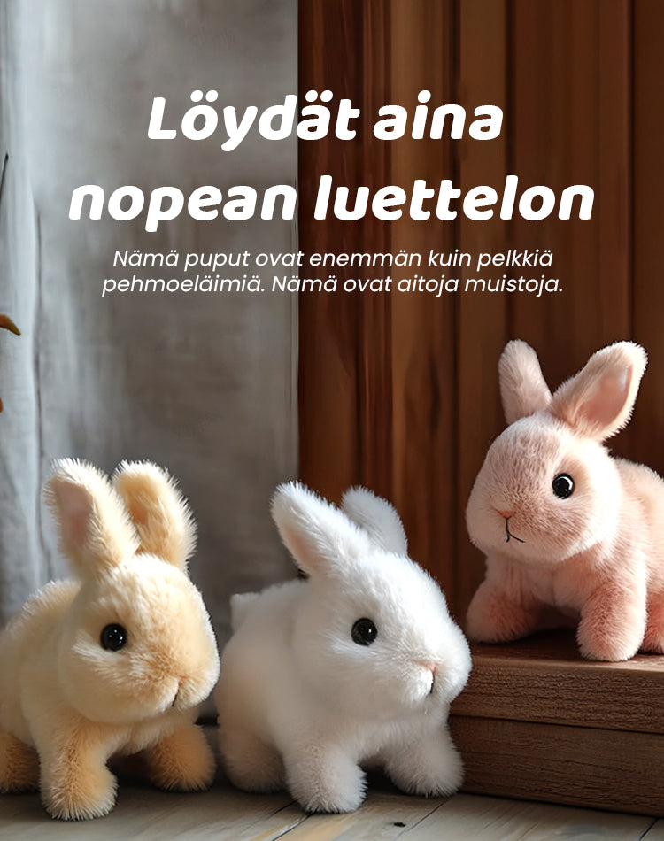 🔥2025-🐇Min realistiska kaninleksak