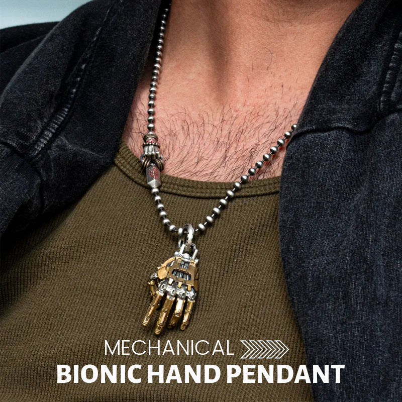 Mekanisk bionisk hand hänge