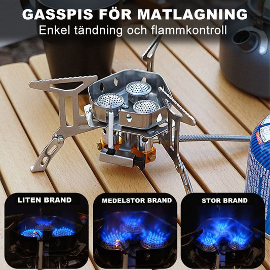 Vindtålig Gasbrännare