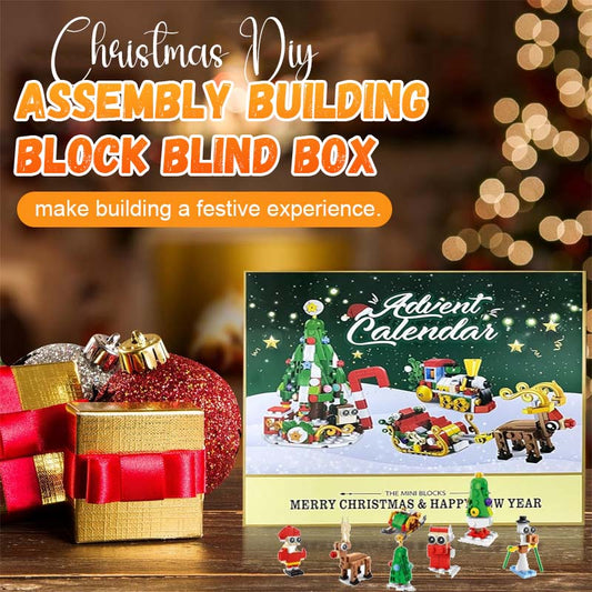 Jul diy montering byggsten blindlåda