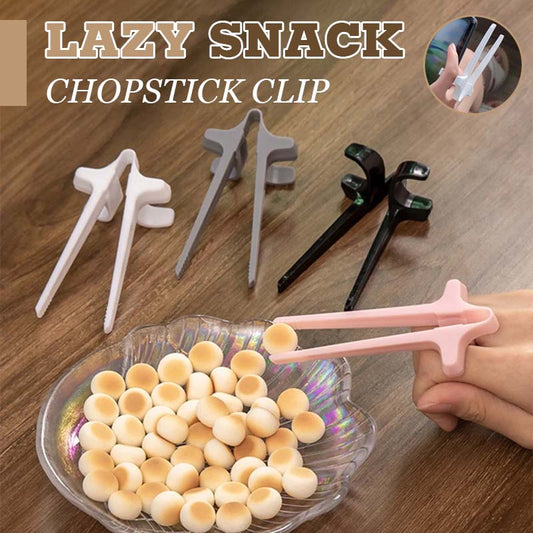 🔥Köp 1 få 4 gratis🔥Lazy Snack Chopstick Clip - Njut av snacks utan röra! 🍿🎮