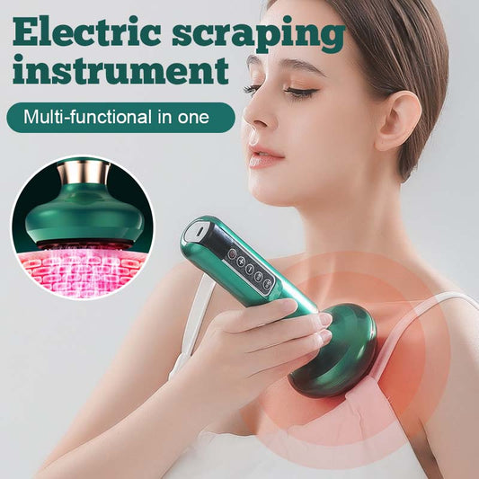 💆‍♀️12-nivåers värmeterapiinstrument med negativt tryckskrapning