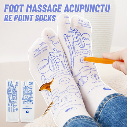 Fotmassage Akupunkturstrumpor