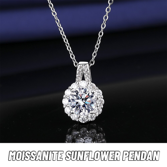 Moissanite Solros Pendan