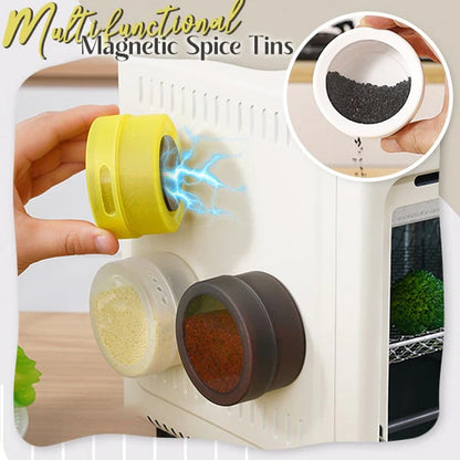 Magnetisk väggmonterad kryddlåda