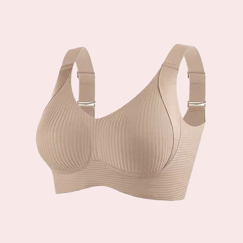 🎁Ribbad push-up-bh med justerbara byglar för kvinnor