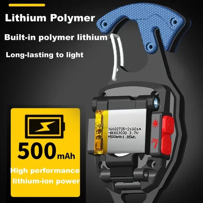 💡2024 New Arrival Upgrade 8 i 1 multifunktionellt bärbart nödljus