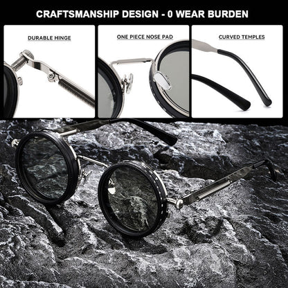 Justerbara polariserade solglasögon