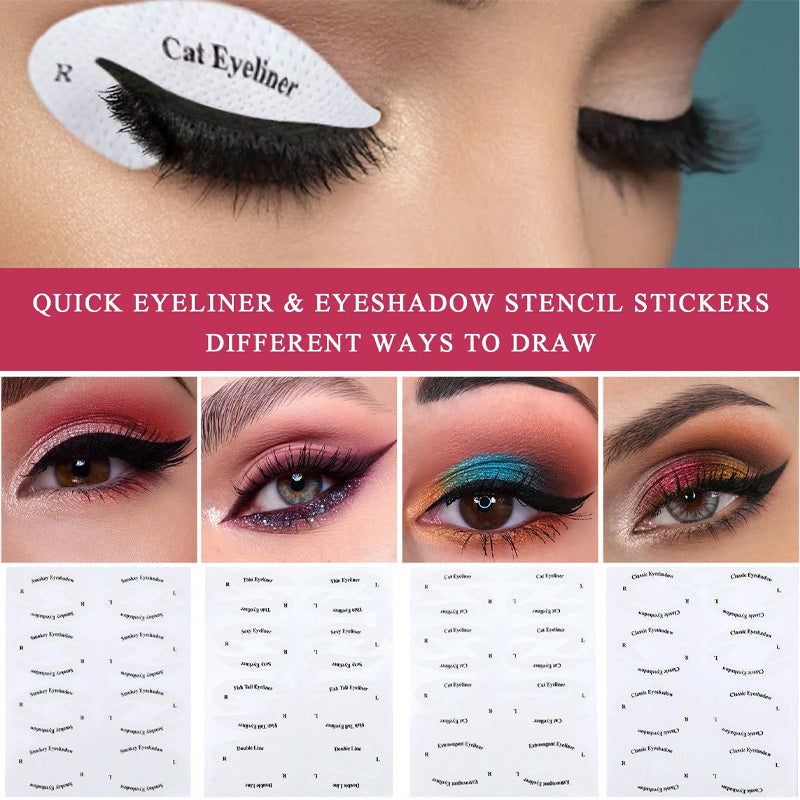 Eyeliner Makeup Mall Klistermärke