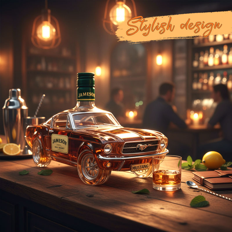 Mustang Whiskyflaska