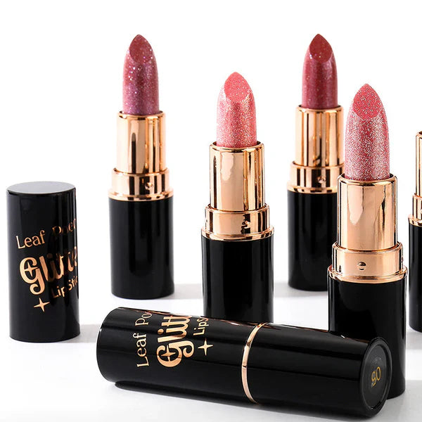 💖Diamond Lip Gloss Glitter Läppstift vattentätt