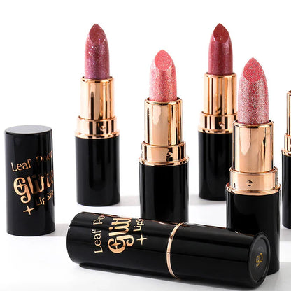 💖Diamond Lip Gloss Glitter Läppstift vattentätt