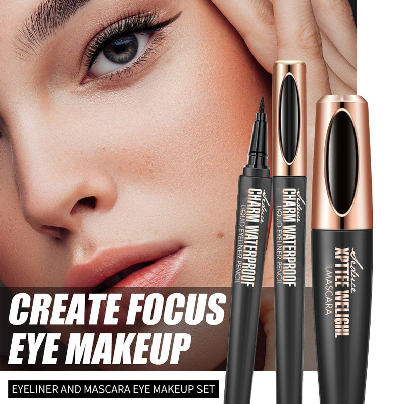 Set med volymgivande mascara och eyeliner