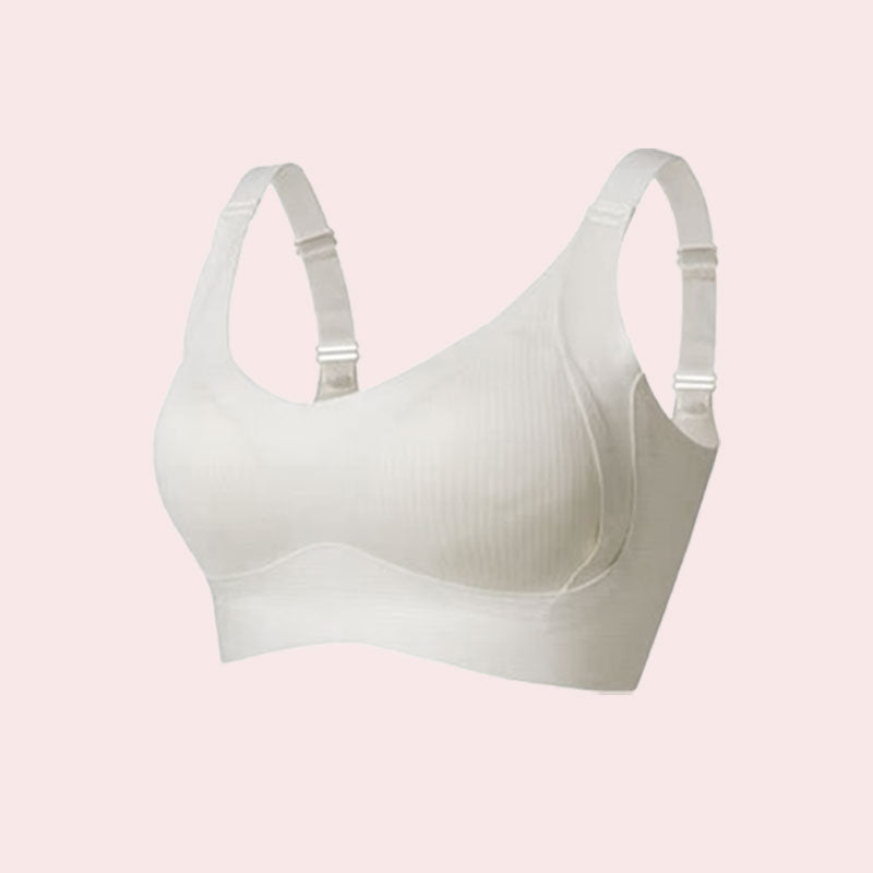 🎁Ribbad push-up-bh med justerbara byglar för kvinnor