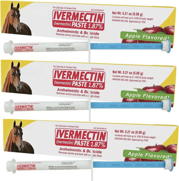 🔥Sista dagen 49% rabatt - ivermectin hästpasta 1,87% 6.08 g rör