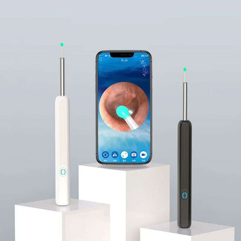 Smart Öronplockare med Kamera – HD, Bluetooth & WiFi