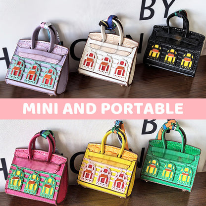 Handgjord Fönster Mini Bag