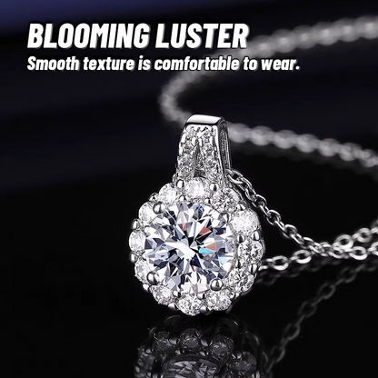 Moissanite Solros Pendan