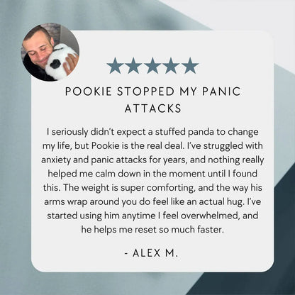 Panda Plysch Gravity Docka "Pookie"