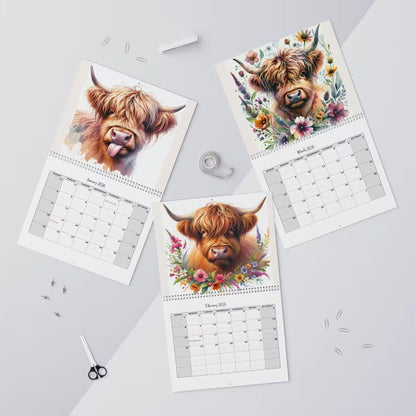 🐮2026 Highland Cattle-kalender📅