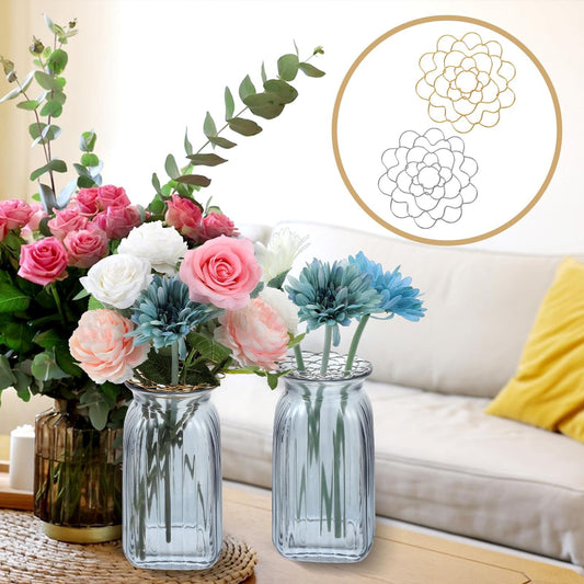 🌸 Rostfritt Stål Blomstergaller Organizer ♻️