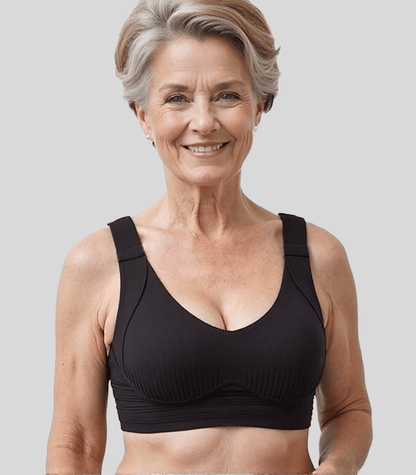 🎁Ribbad push-up-bh med justerbara byglar för kvinnor