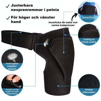 Justerbara sportaxelremmar
