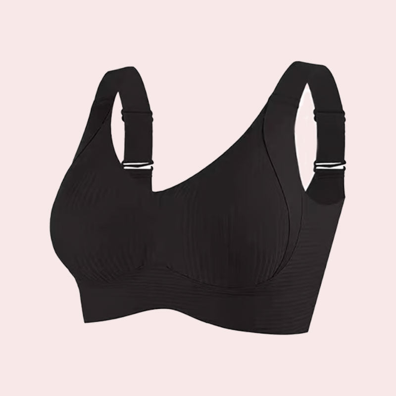 🎁Ribbad push-up-bh med justerbara byglar för kvinnor