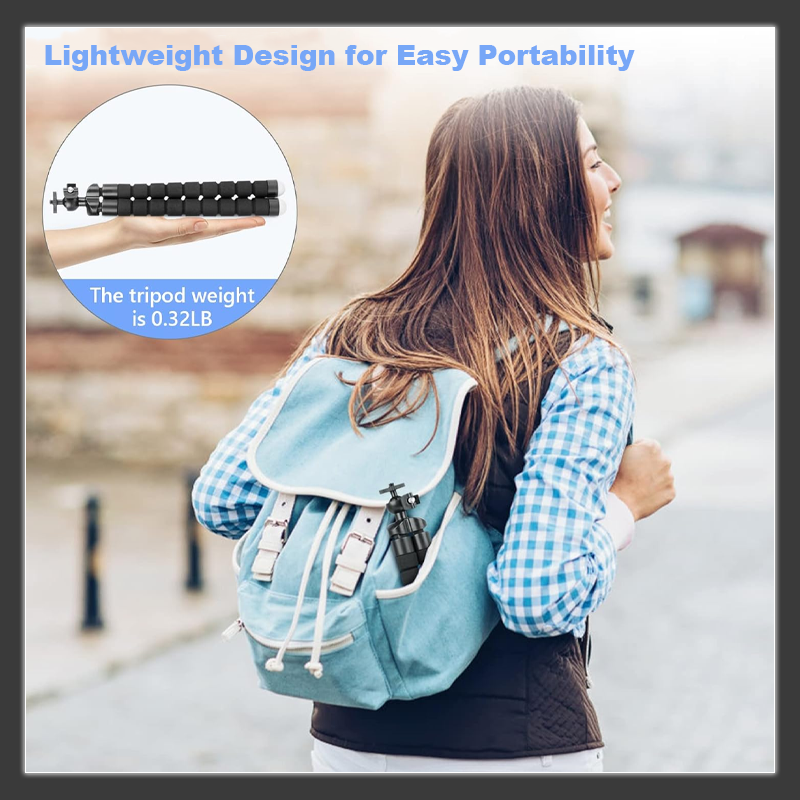 🎁Begränsad tid 50% RABATT🎁✨Flexibelt ministativ