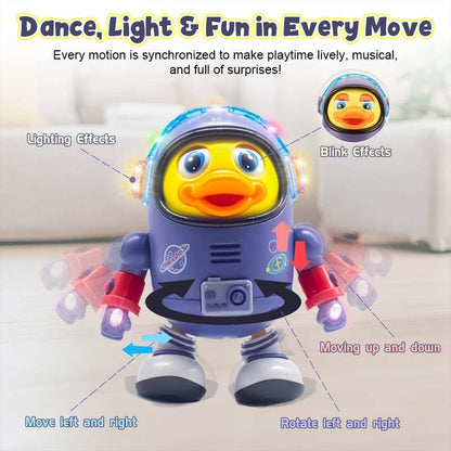 Ljud och ljus Dansande rymdankor